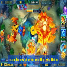 cartoes de credito valido